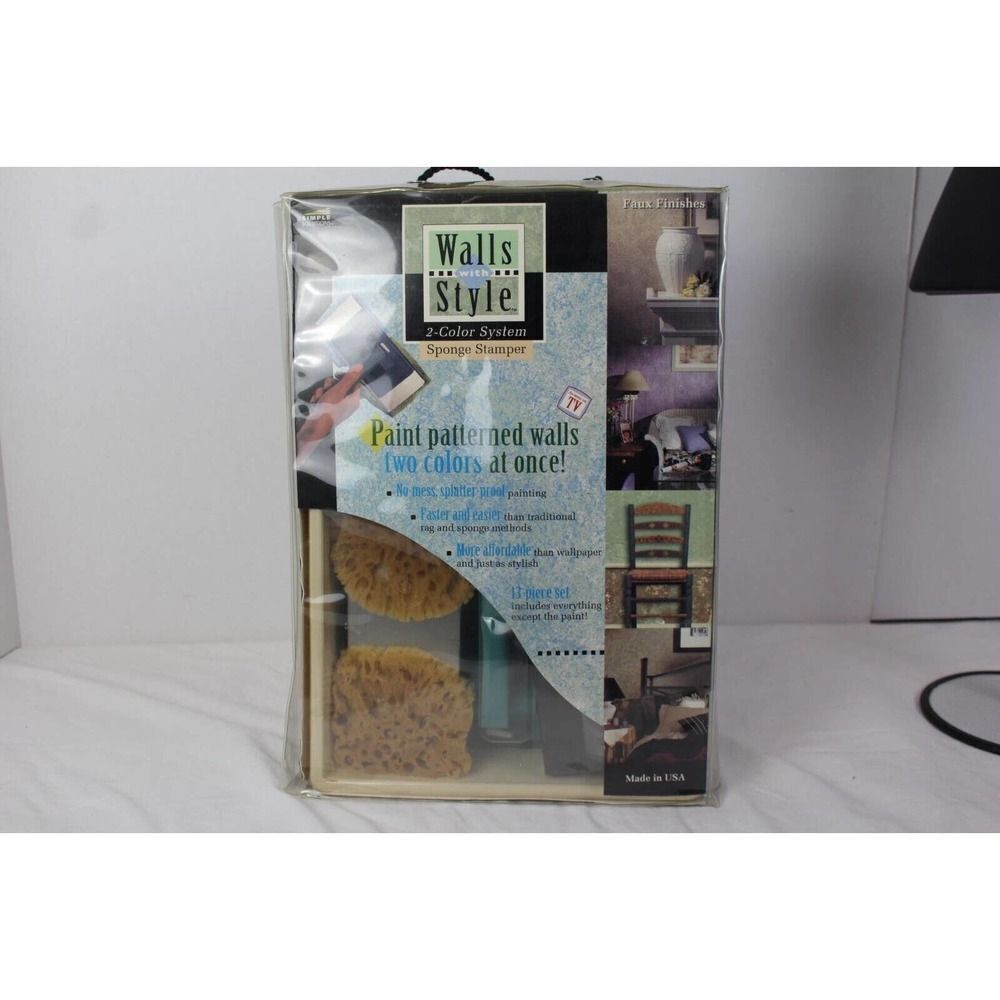 Walls with Style 2-Color System Sponge Stamper